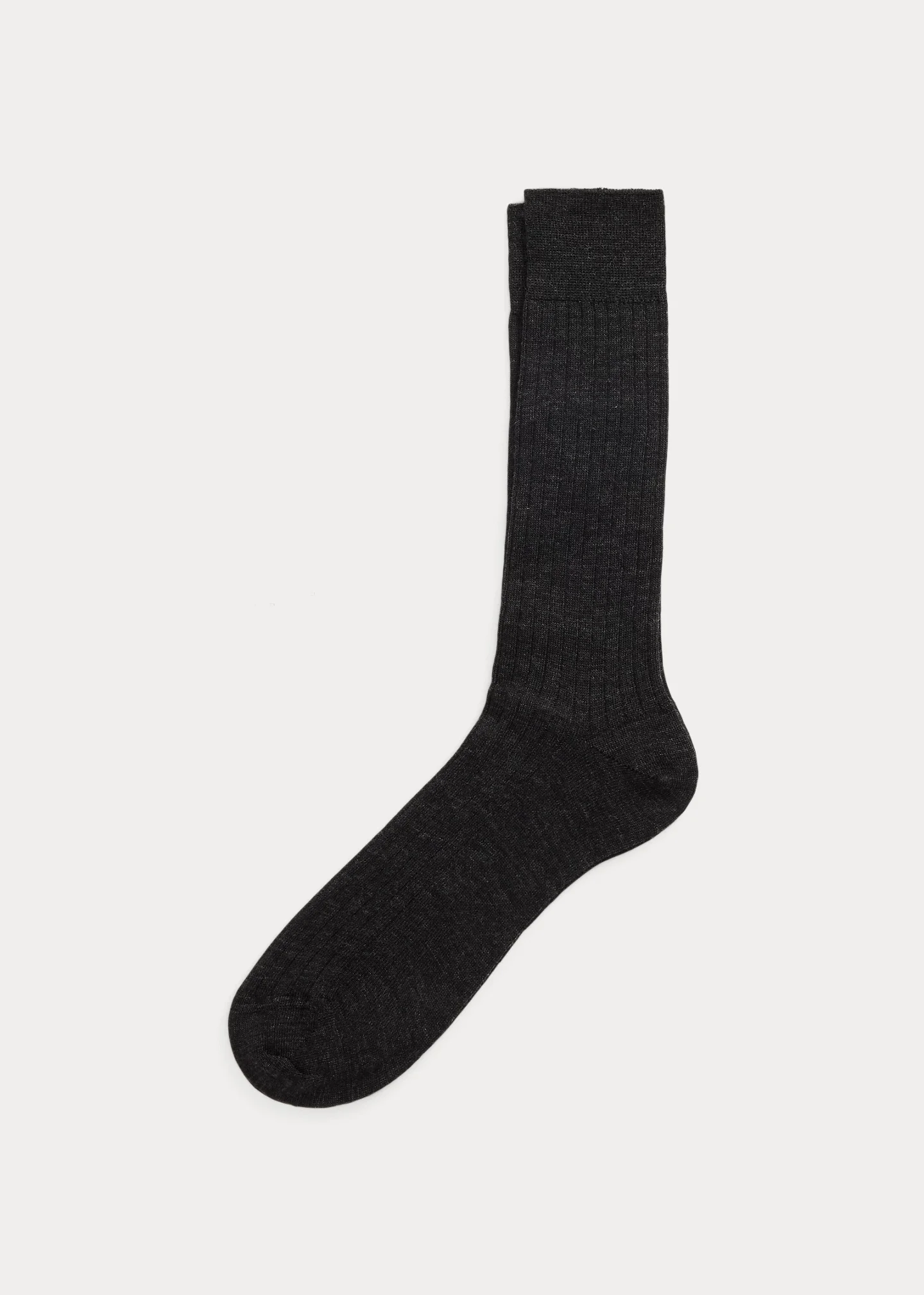 Ribbed Merino Wool-Blend Dress Socks - 1