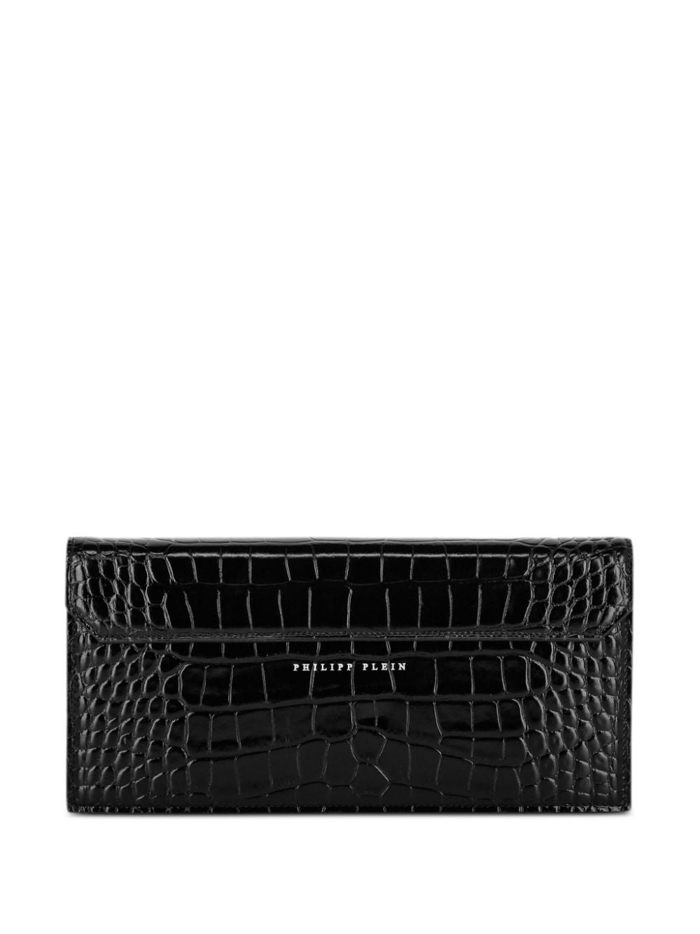 Gothic Plein croc-effect clutch bag - 2