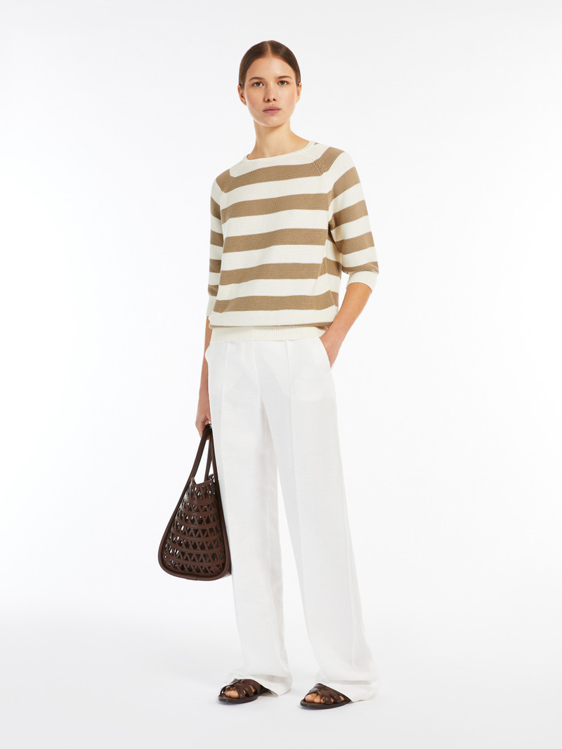 Max Mara SANTE Feminine cotton jumper outlook