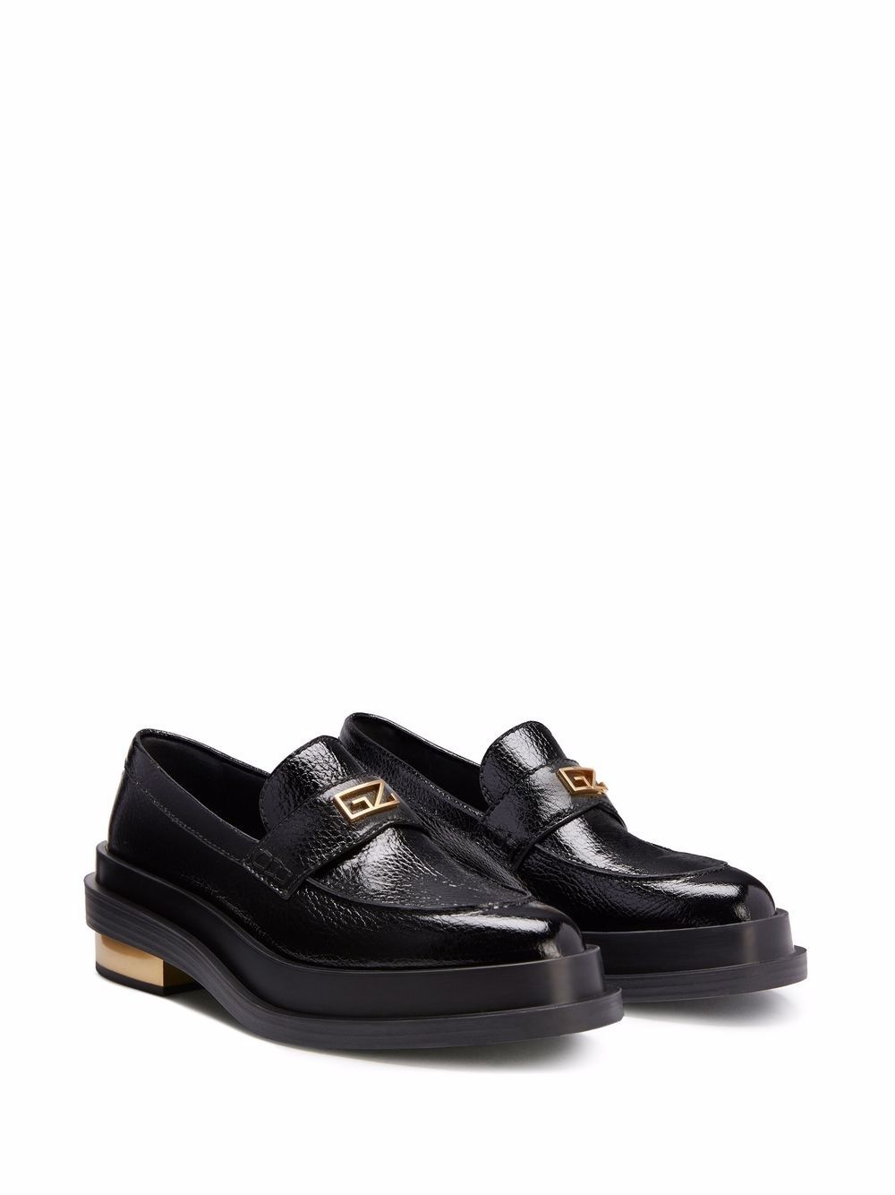 Malick logo-plaque loafers - 2