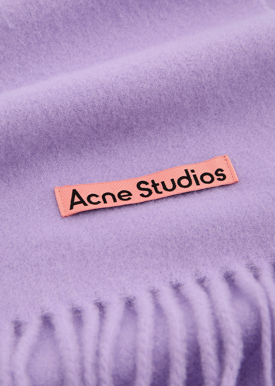 Acne Studios Canada Fringed Wool Scarf - 3