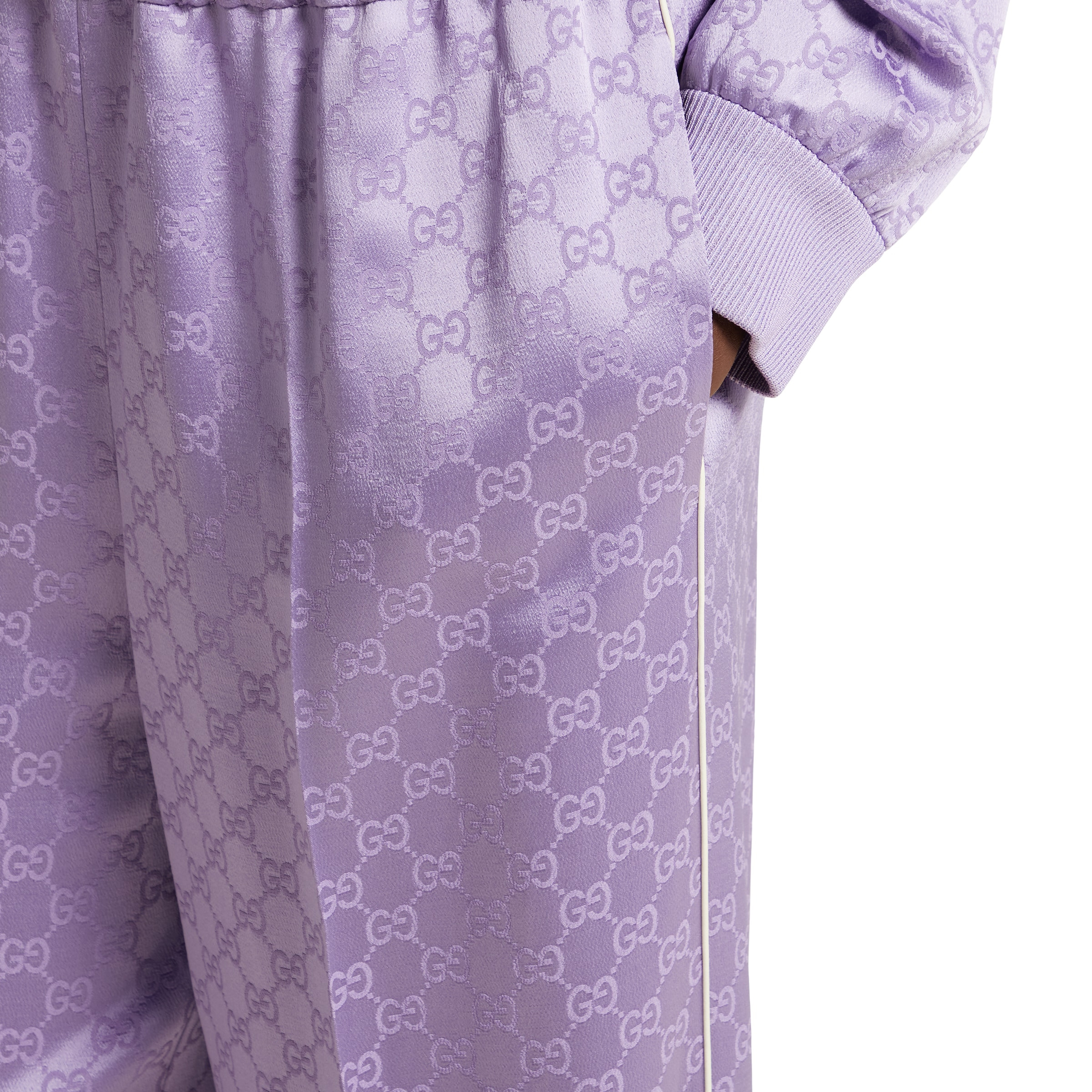 GG jacquard pants - 5
