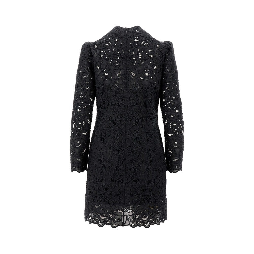 'DAPHNE' BRODERIE ANGLAISE MINI DRESS - 3