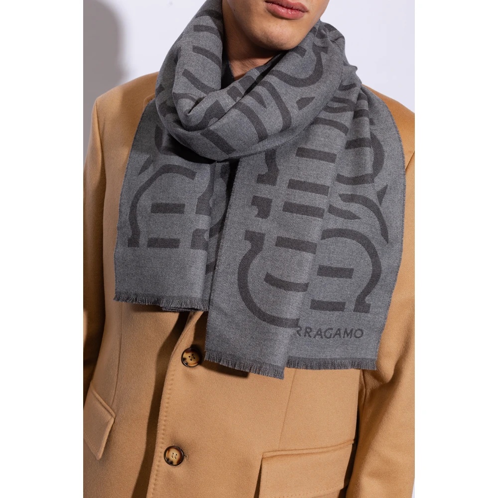 SCARF WITH LOGO - 2