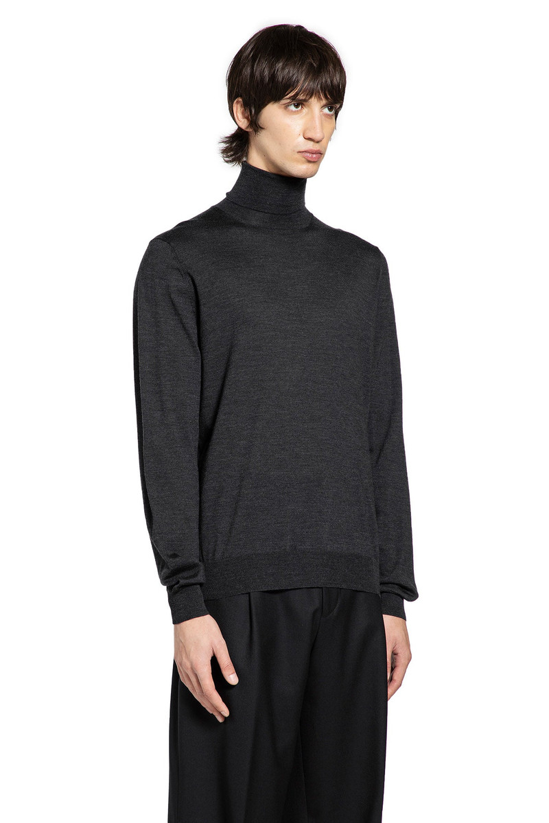 LARDINI Wool Turtleneck Sweater outlook