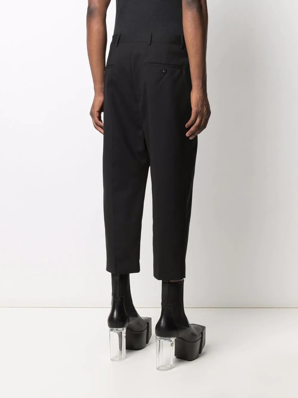 cropped tailored trousers - 4