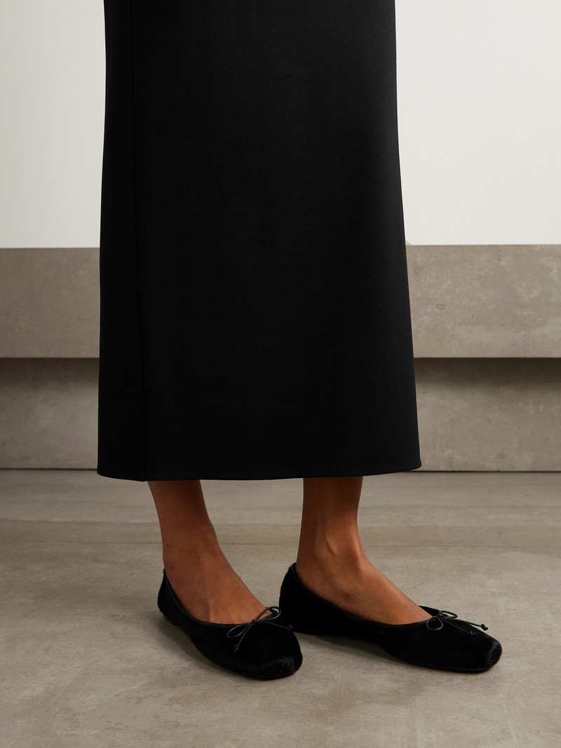 KHAITE Charlotte Calf Hair Ballet Flats outlook