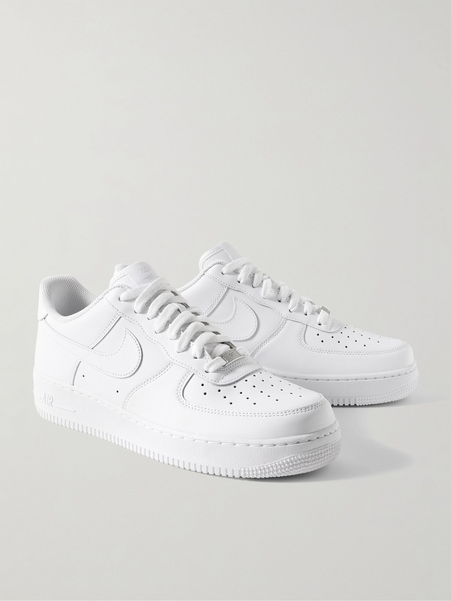 Air Force 1 '07 Leather Sneakers White - 4