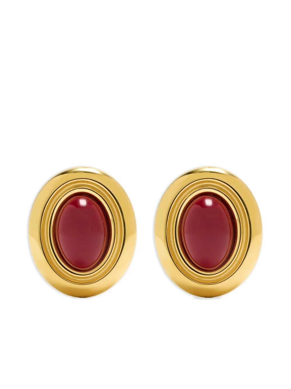 Prize oval-shape earrings - 1