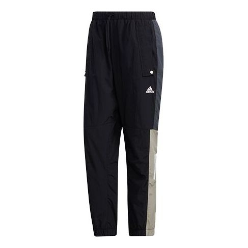 adidas M Mhs Wov Pnt Lacing Casual Sports Long Pants Black GE0393 - 1