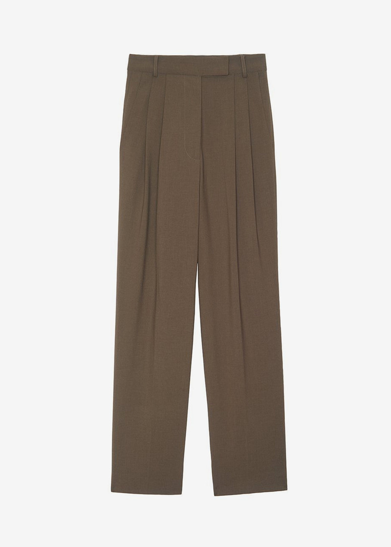 Bea Suit Pants - Chocolate - 1