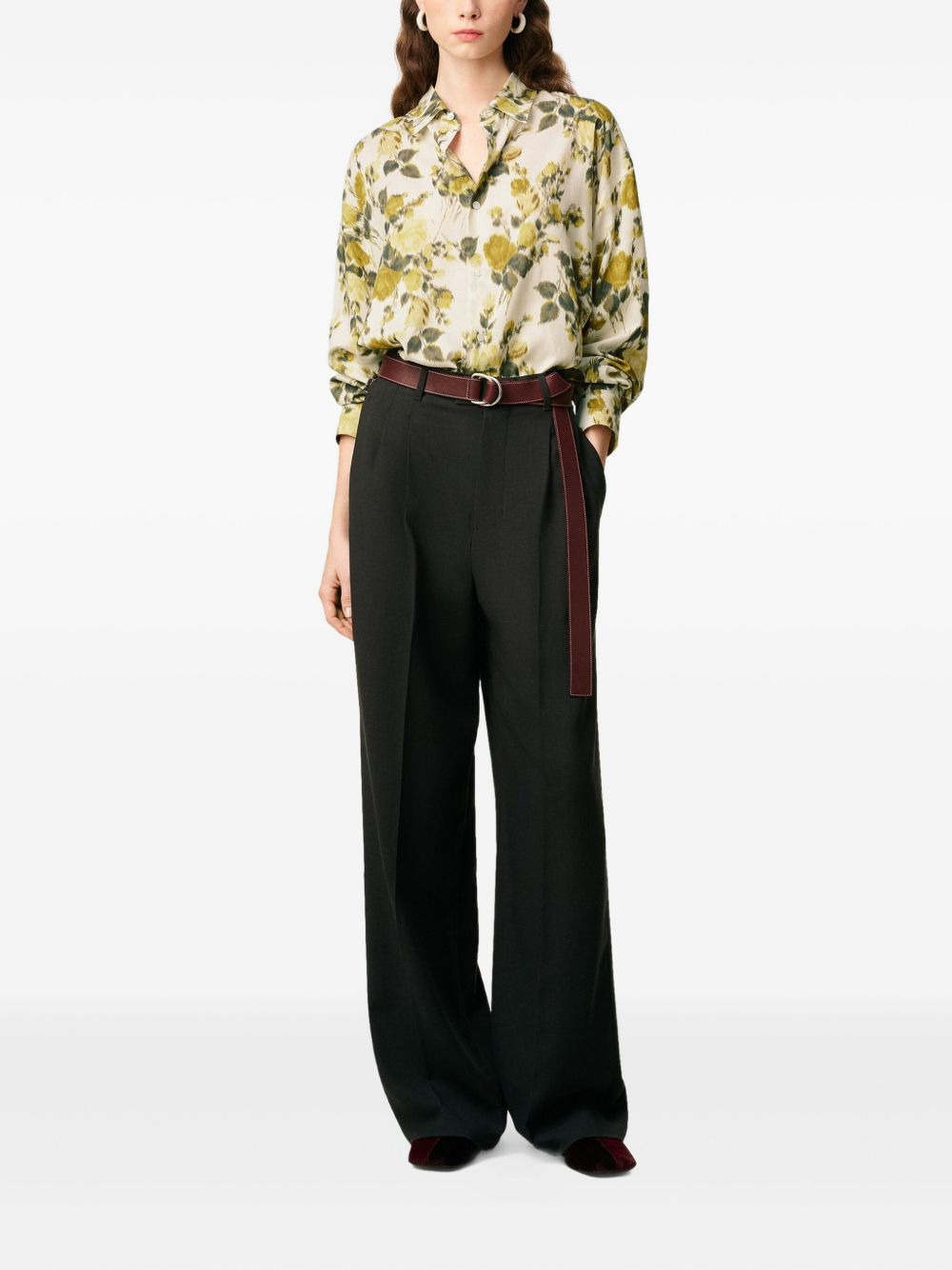 floral-print shirt - 3