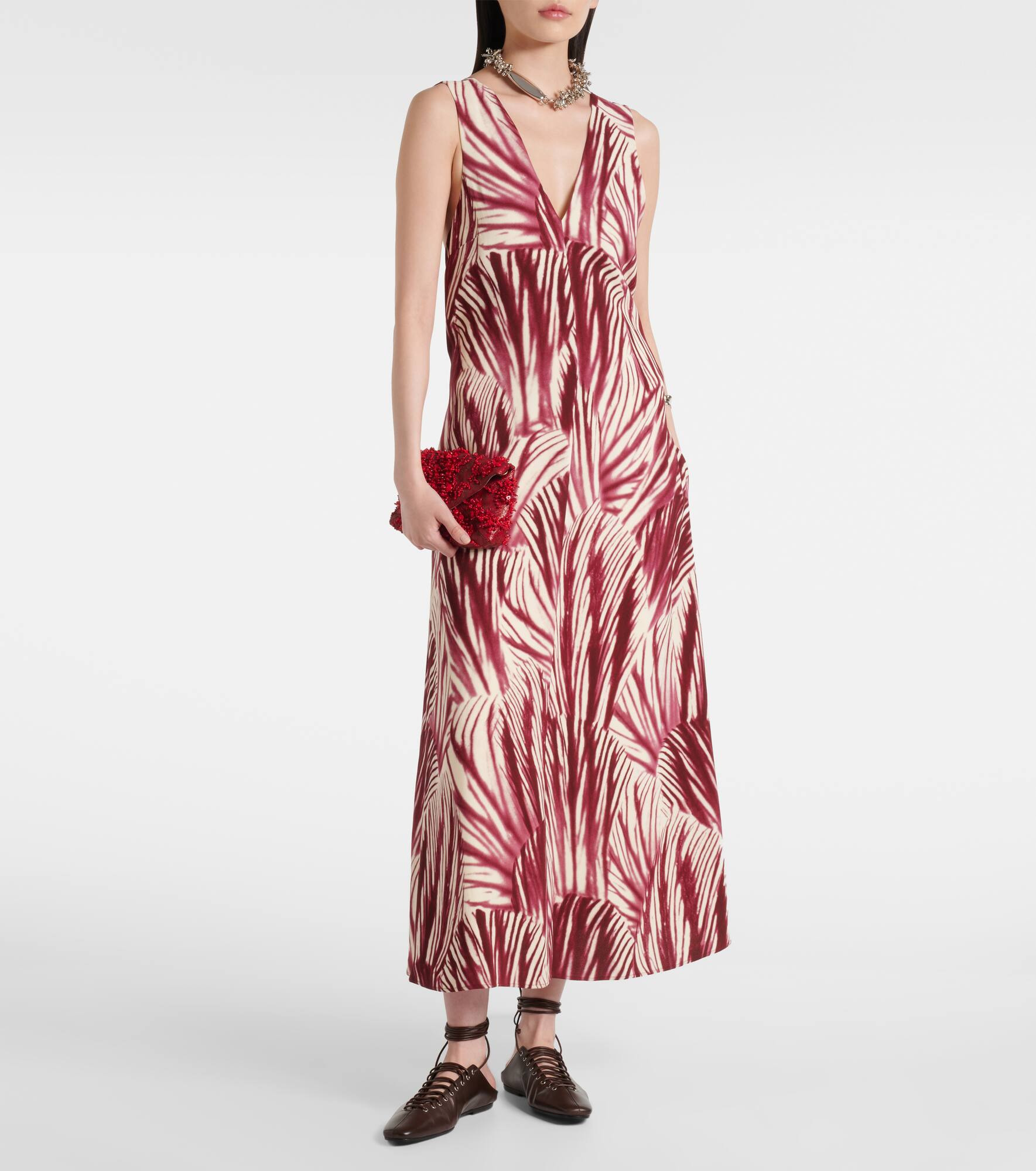 Printed maxi dress - 2