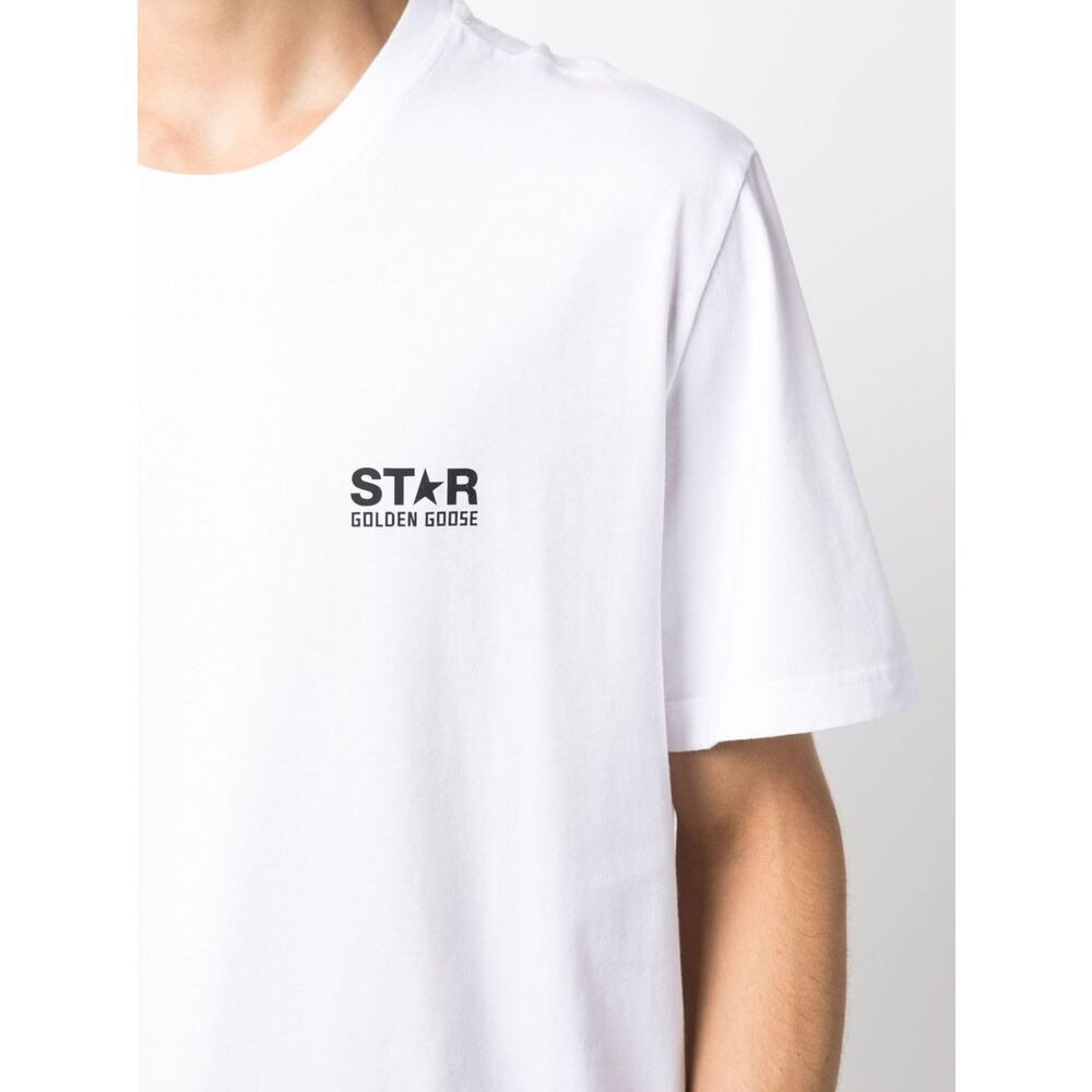 Golden Goose White T-Shirts & Vests - T-Shirts Men - 4