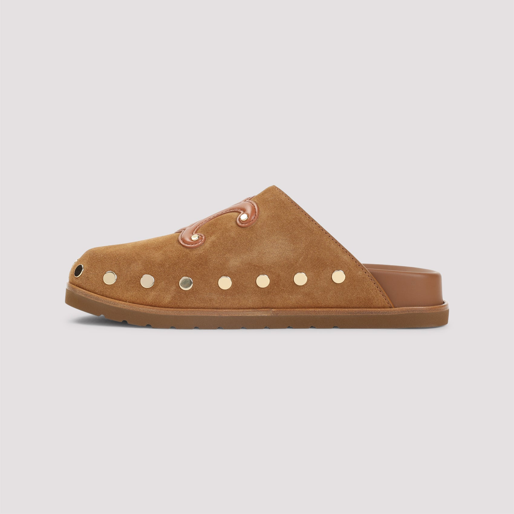 Celine Triomphe Wedge Mules Women - 2