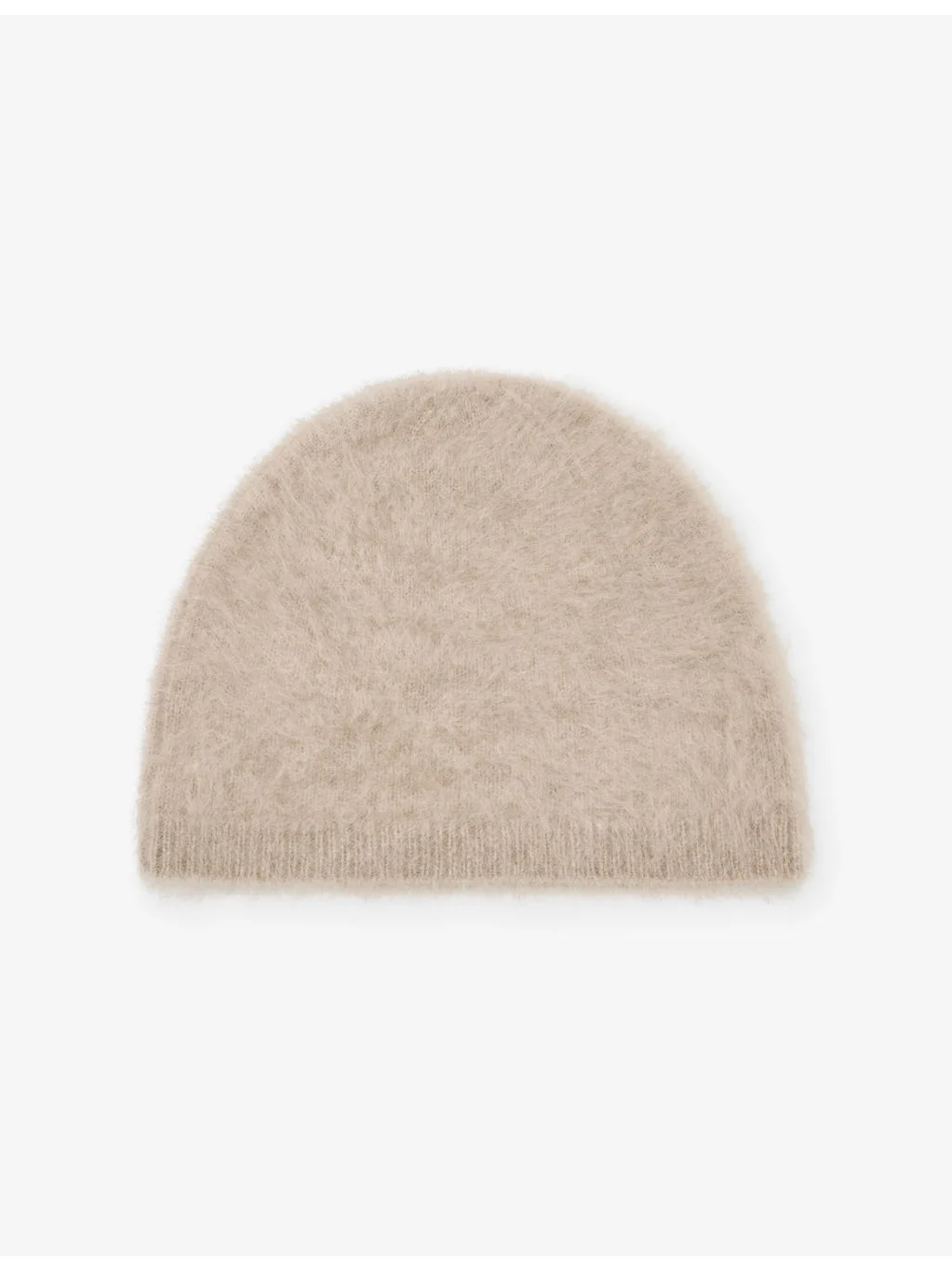 Ava Brushed-Cashmere Beanie Hat - 1