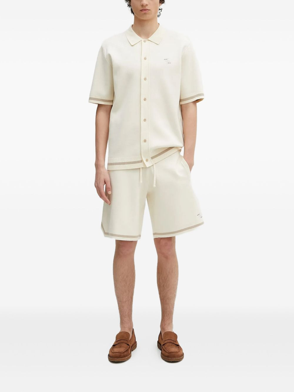 knitted polo shirt - 2