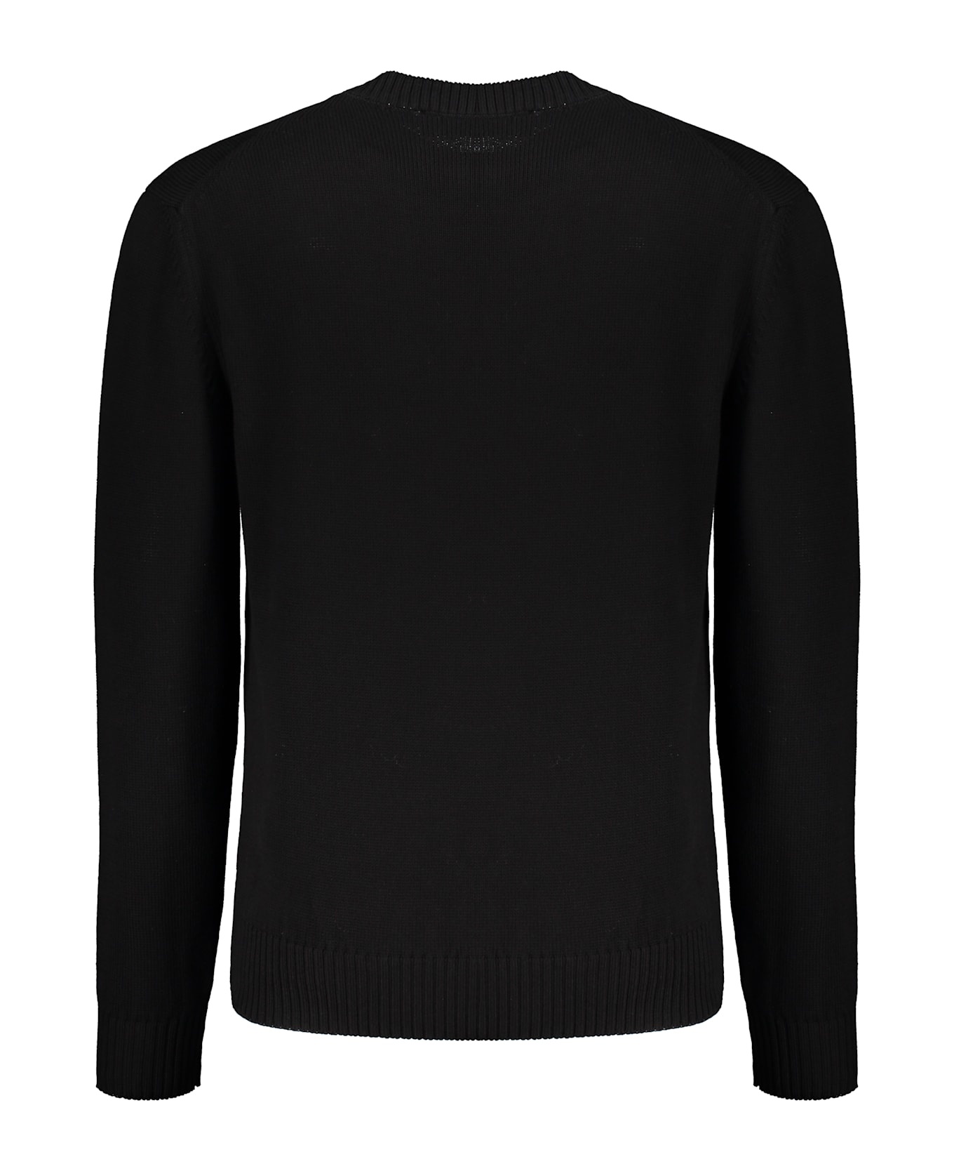 Cotton Crew-neck Sweater - 2