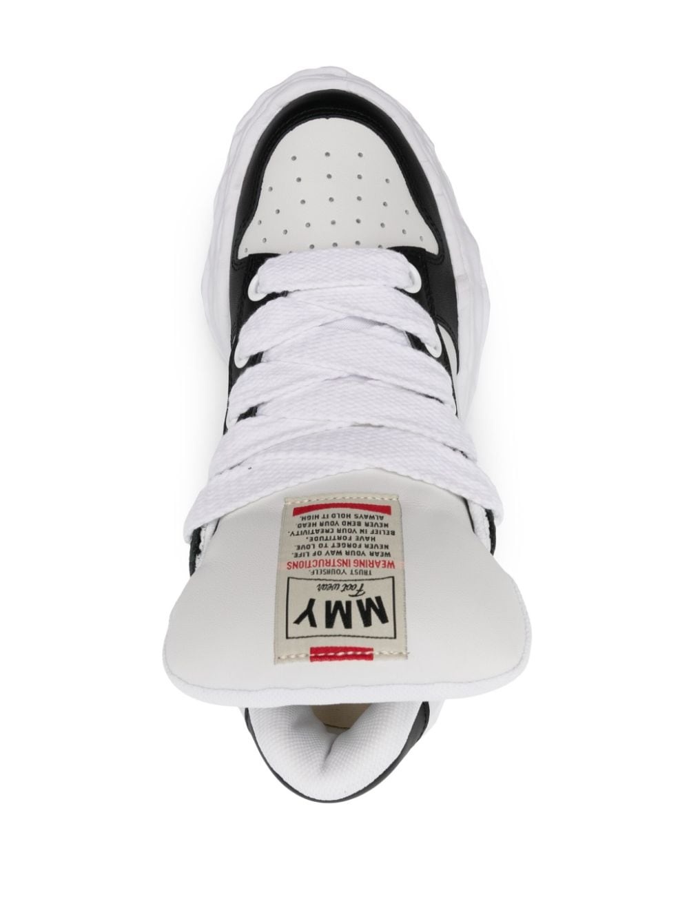 Wayne chunky leather sneakers - 4