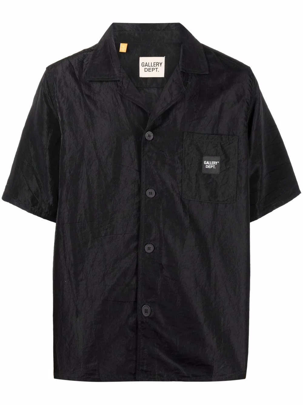 logo-patch short-sleeve shirt - 1