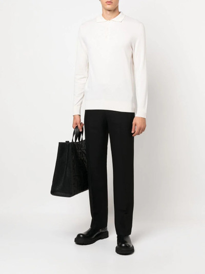 Brioni long-sleeve polo shirt outlook