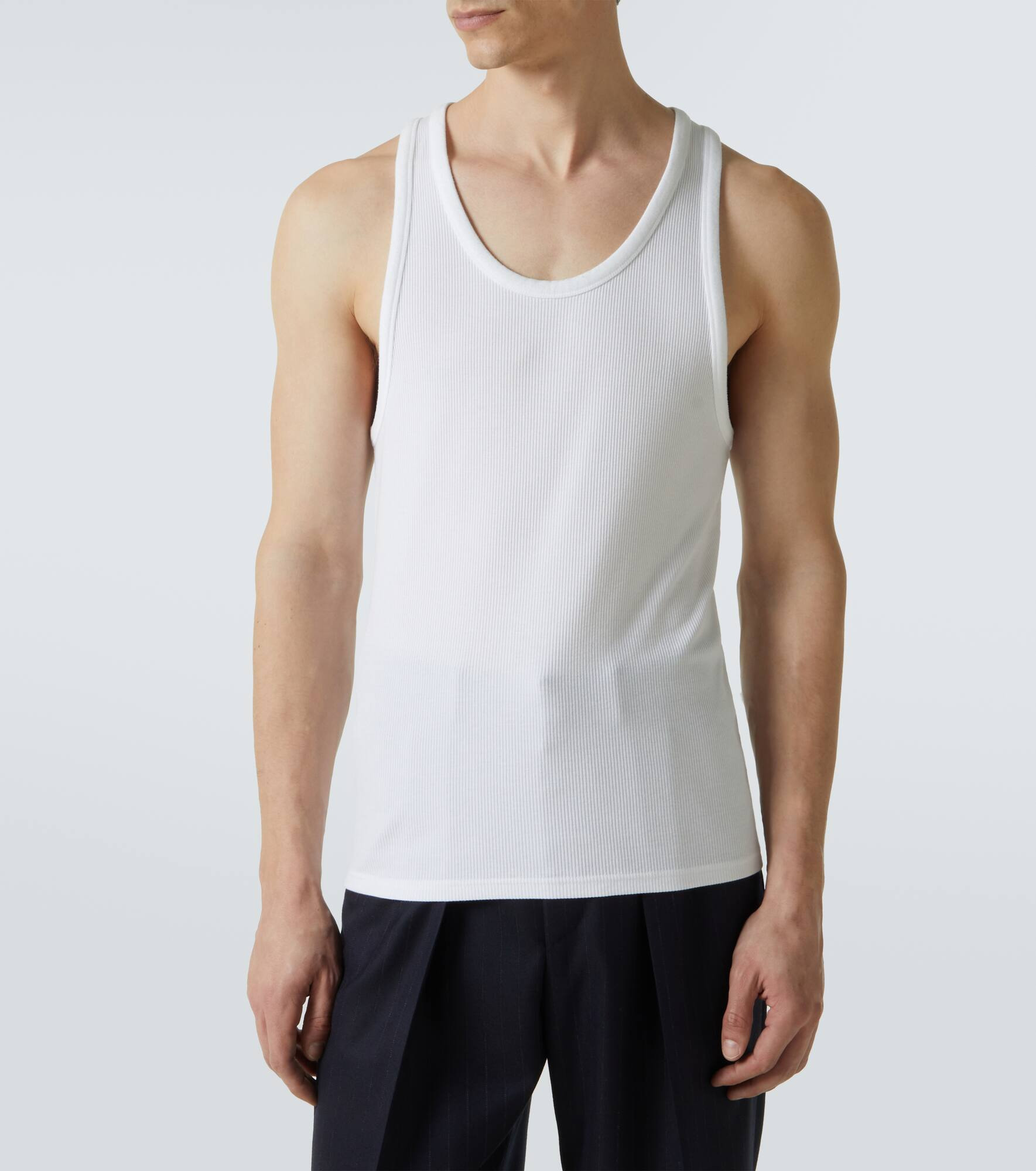 Cotton tank top - 3