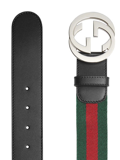 GUCCI Web belt with G buckle outlook