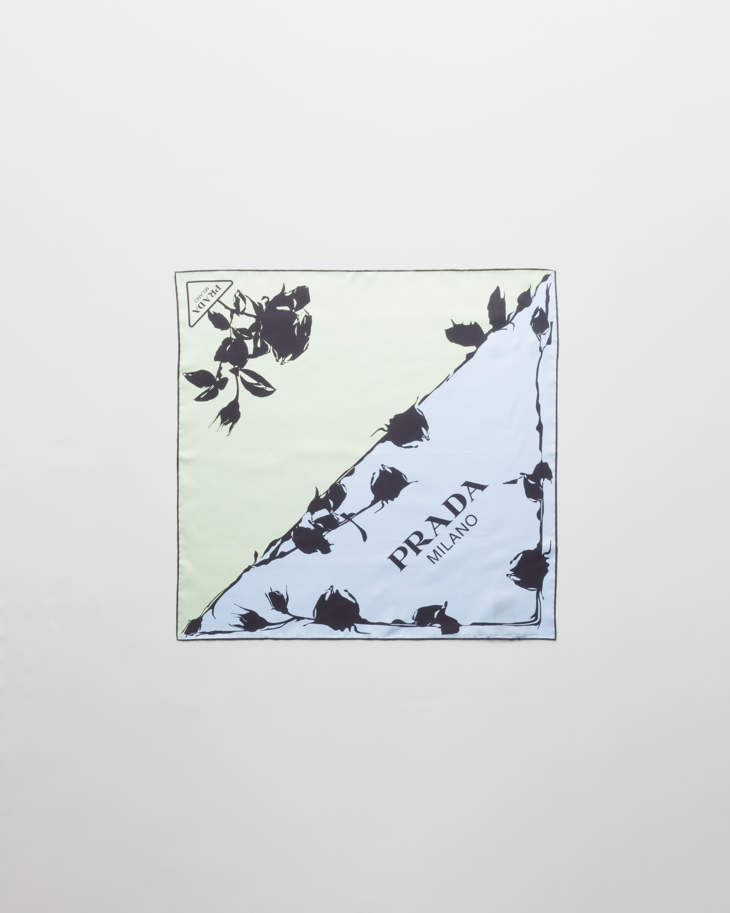 Printed twill scarf - 3