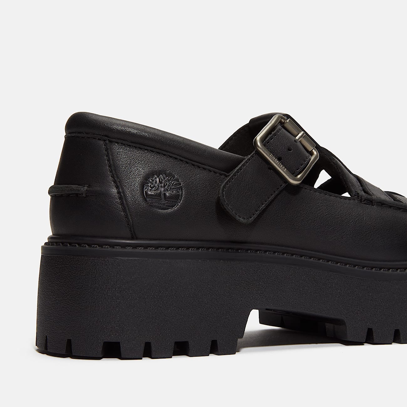 Women's Stone Street Platform Buckle Shoe - 7