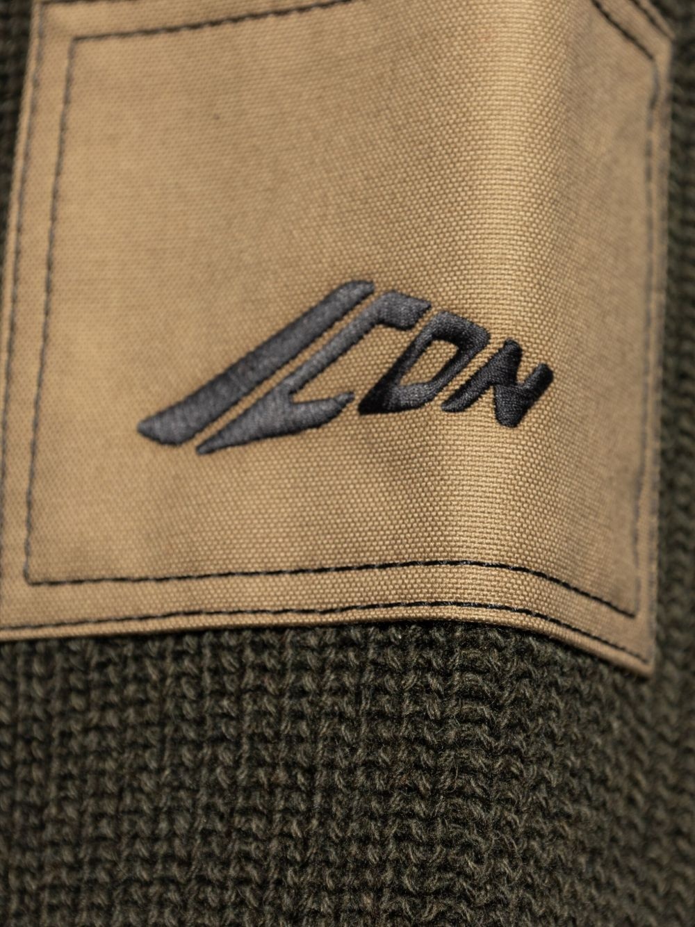 logo-embroidered jumper - 5