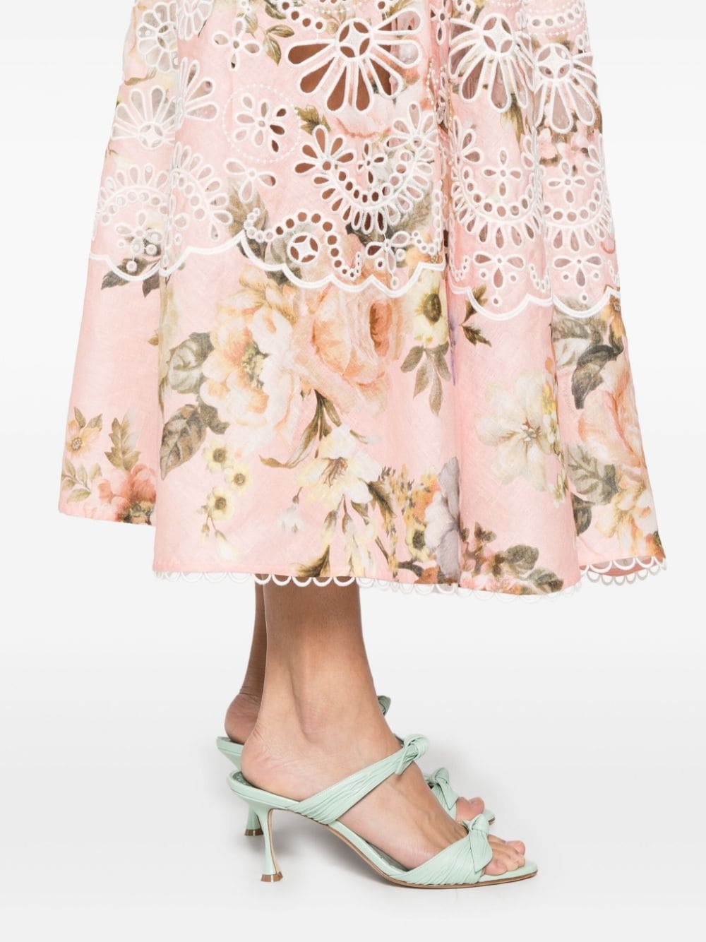 Acacia Broderie midi dress - 5