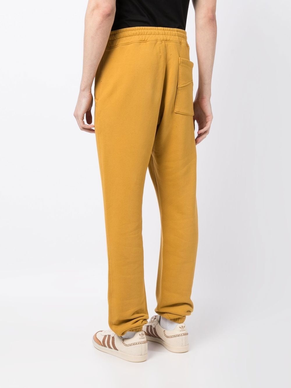 embroidered-logo drawstring track pants - 4