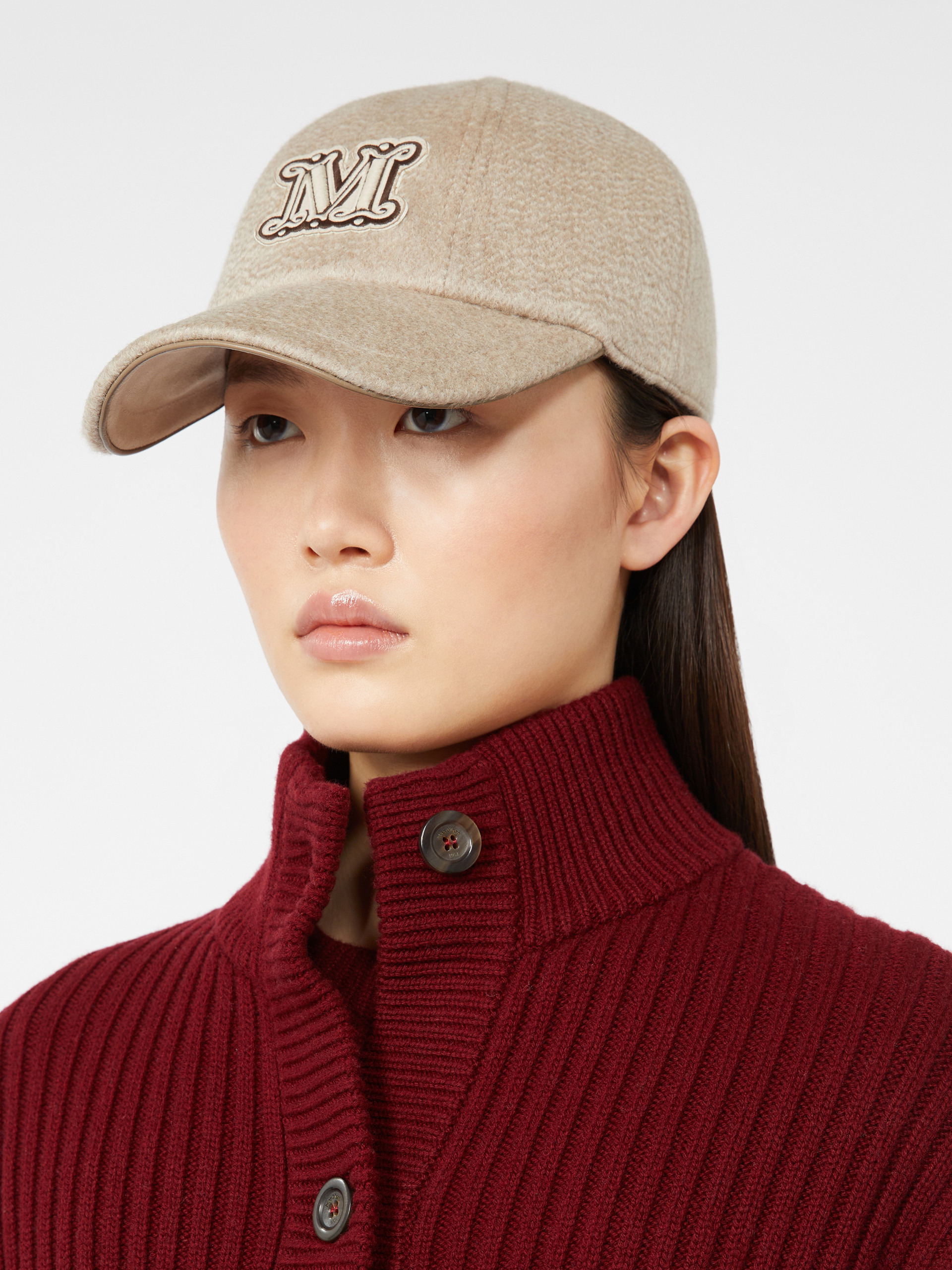 DURANTE Cashmere baseball cap - 4