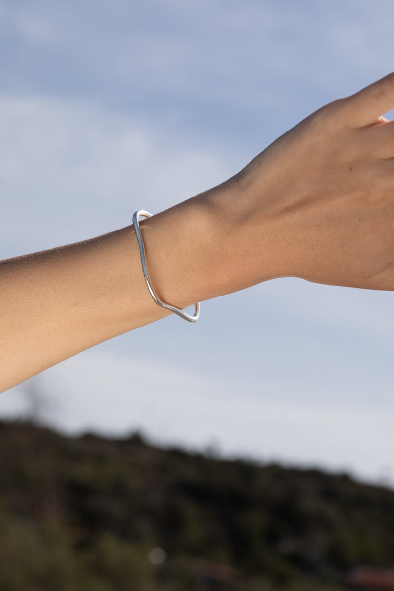 Thin Bangle Silver - 2