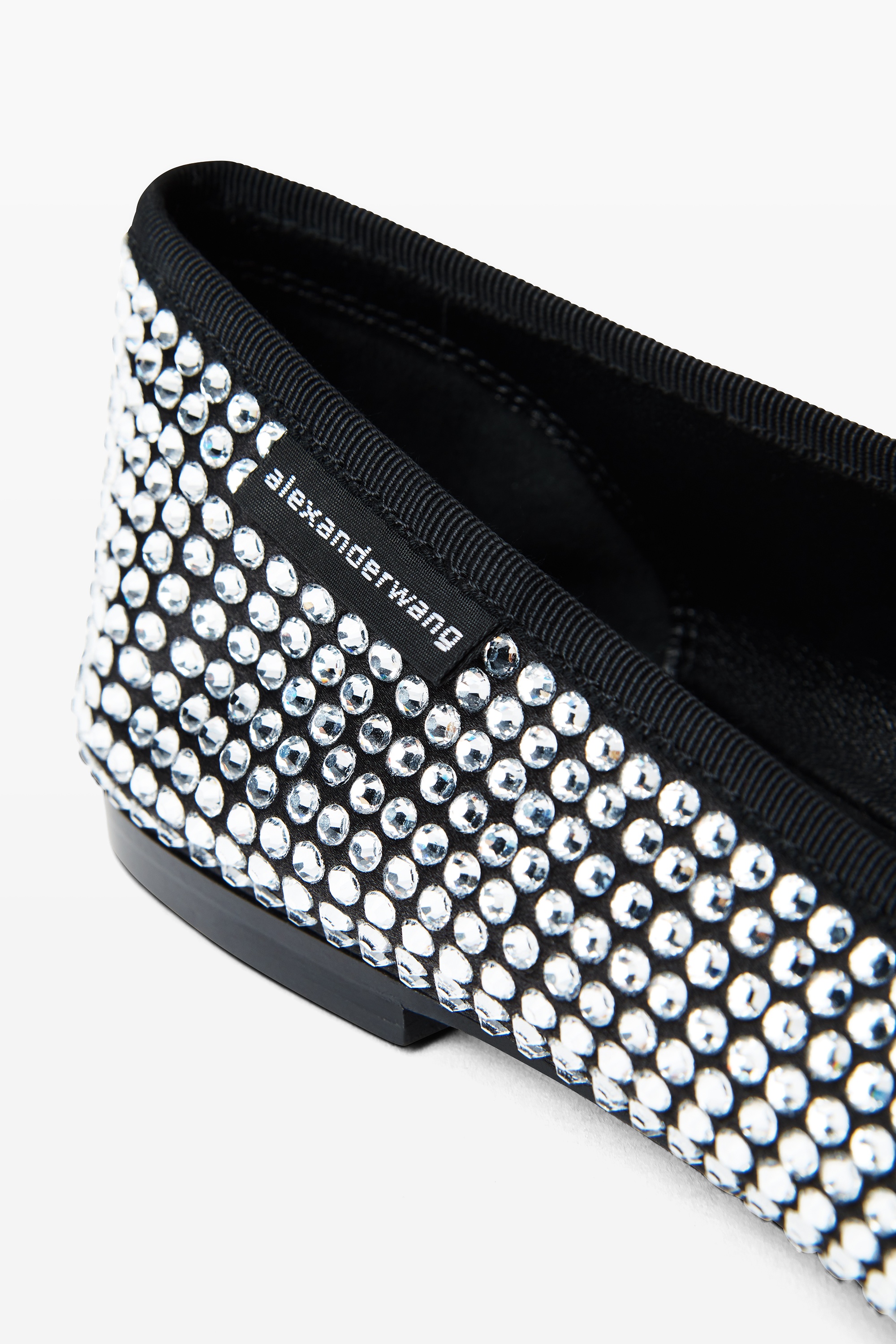 Billie Flat in Crystal Satin - 5
