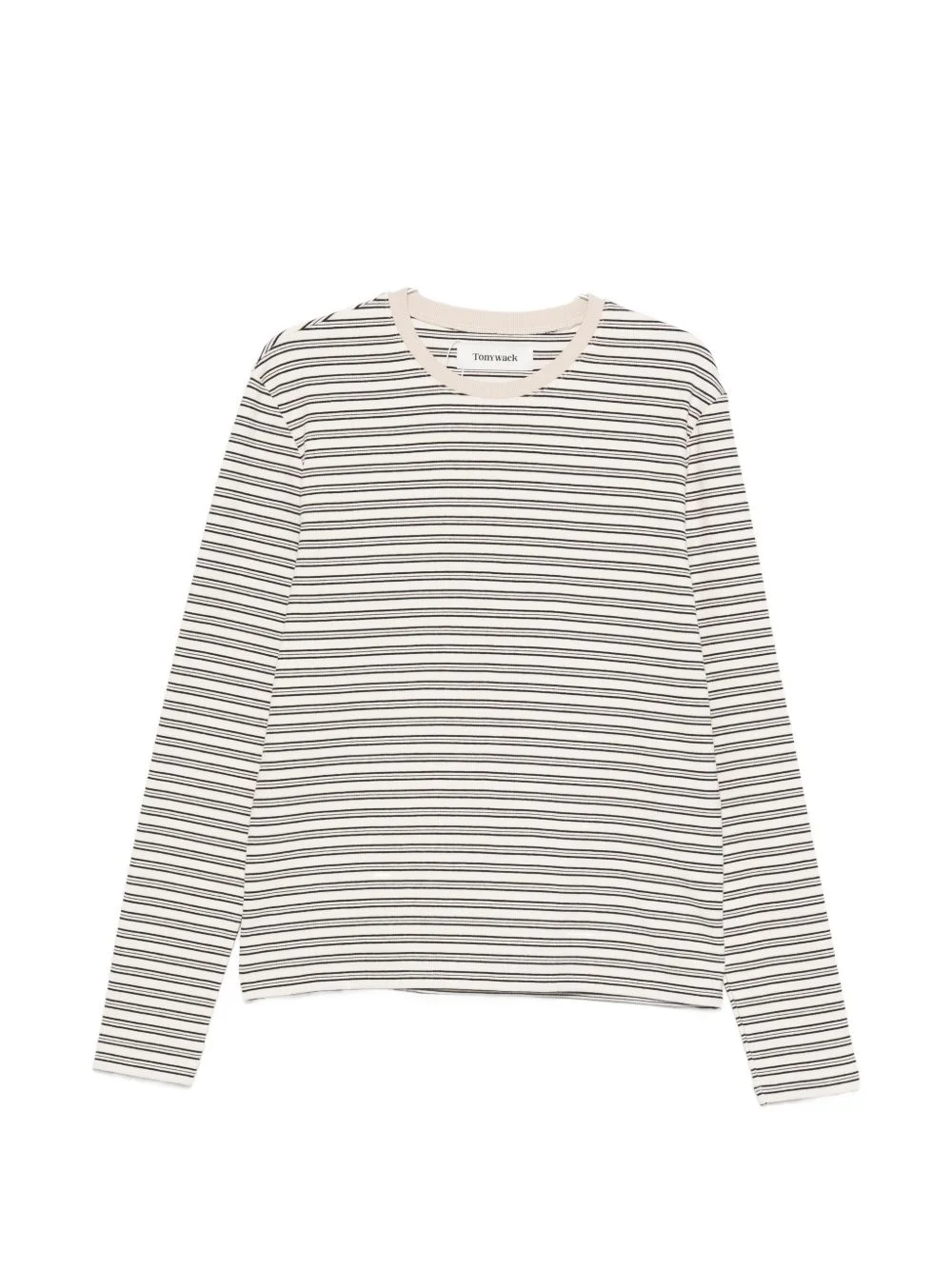 striped sweatshirt - 1