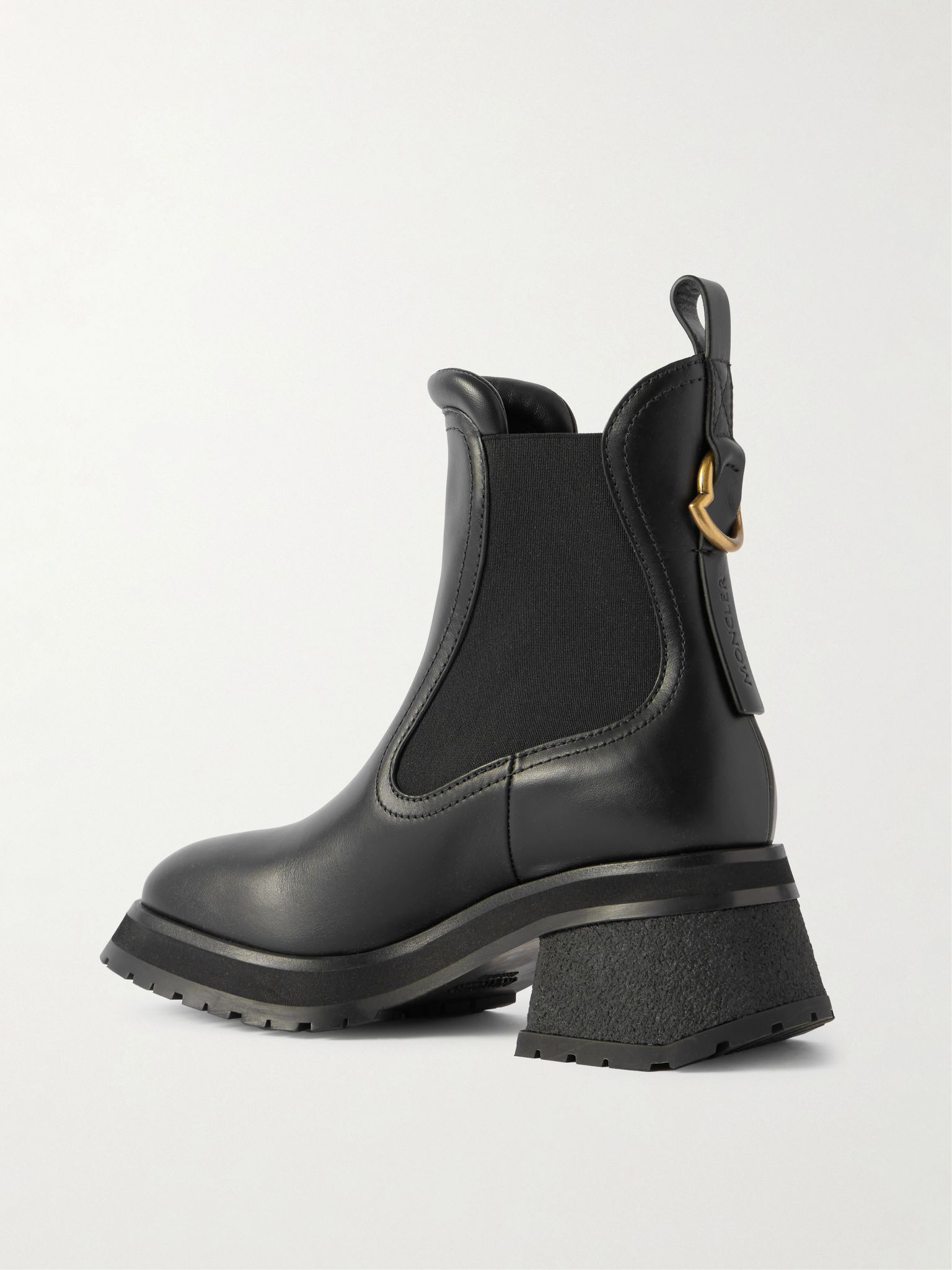 Gigi embellished leather Chelsea boots Black - 3