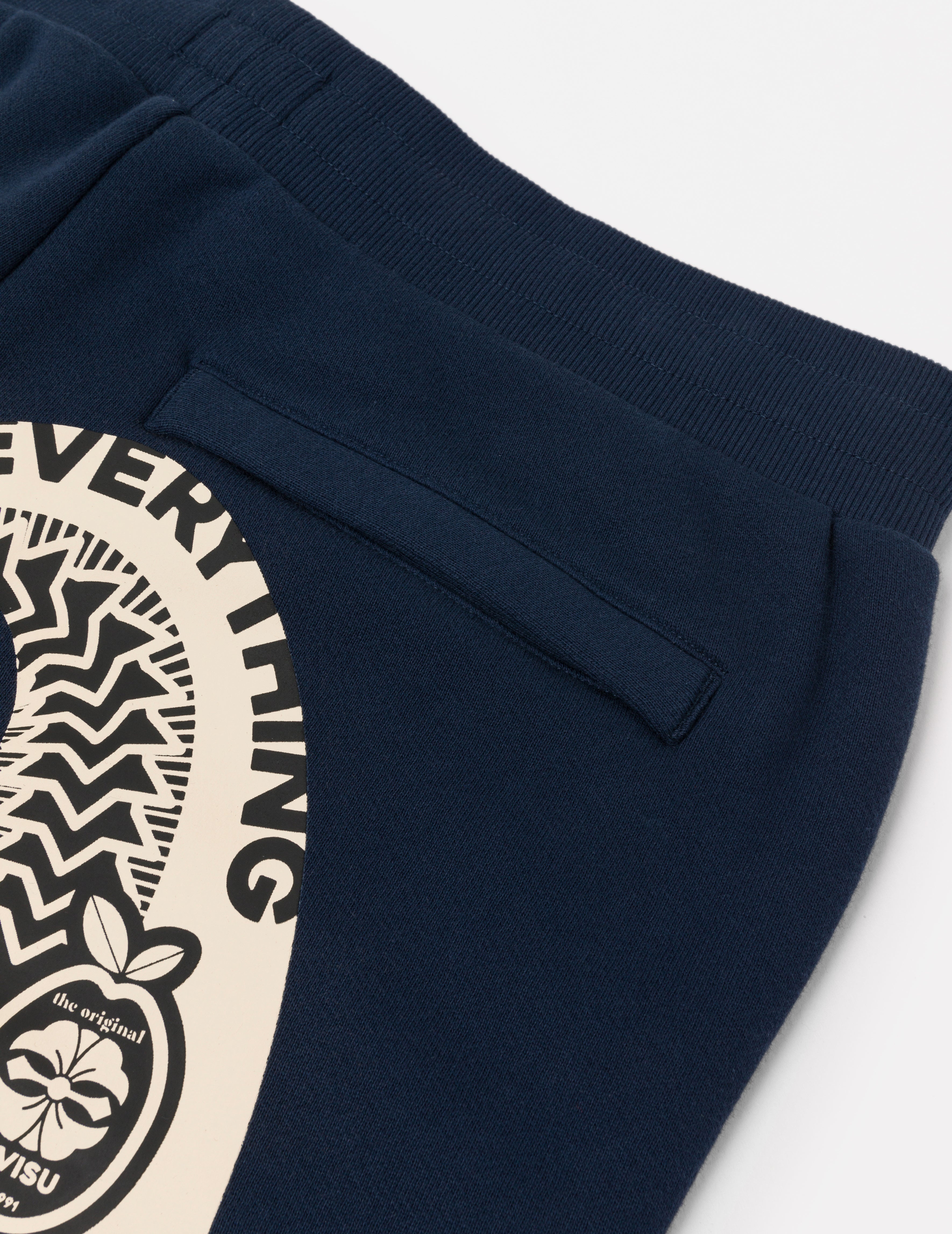 Logo and Daicock Print Relax Fit Sweatpants - 7