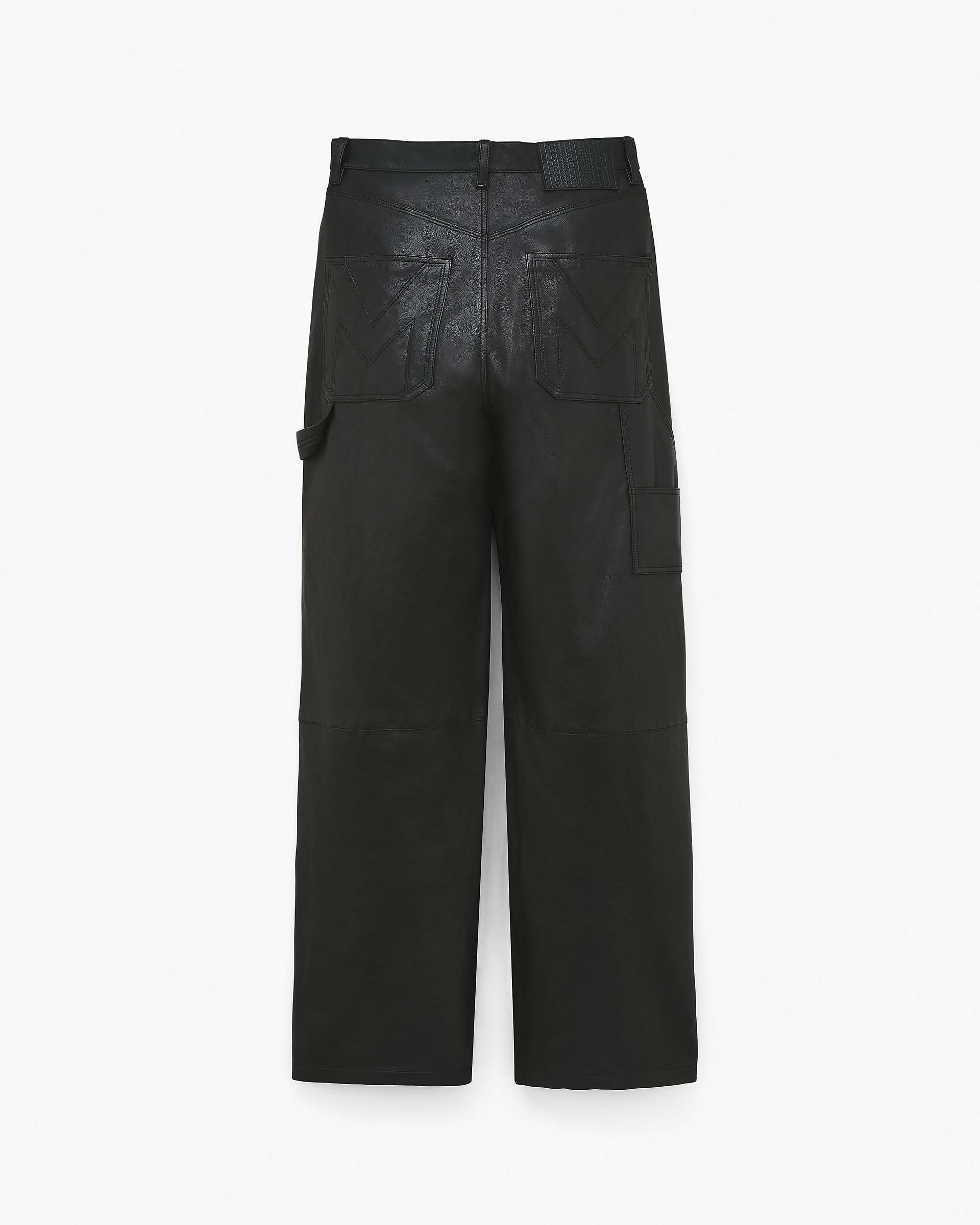 OVERSIZED LEATHER PANT - 5