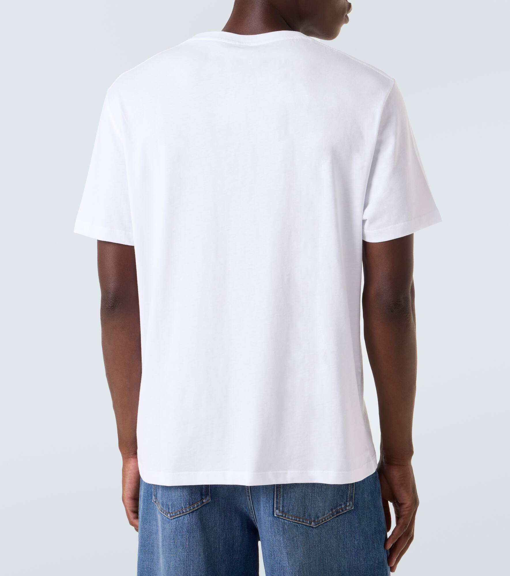 Logo cotton T-shirt - 4