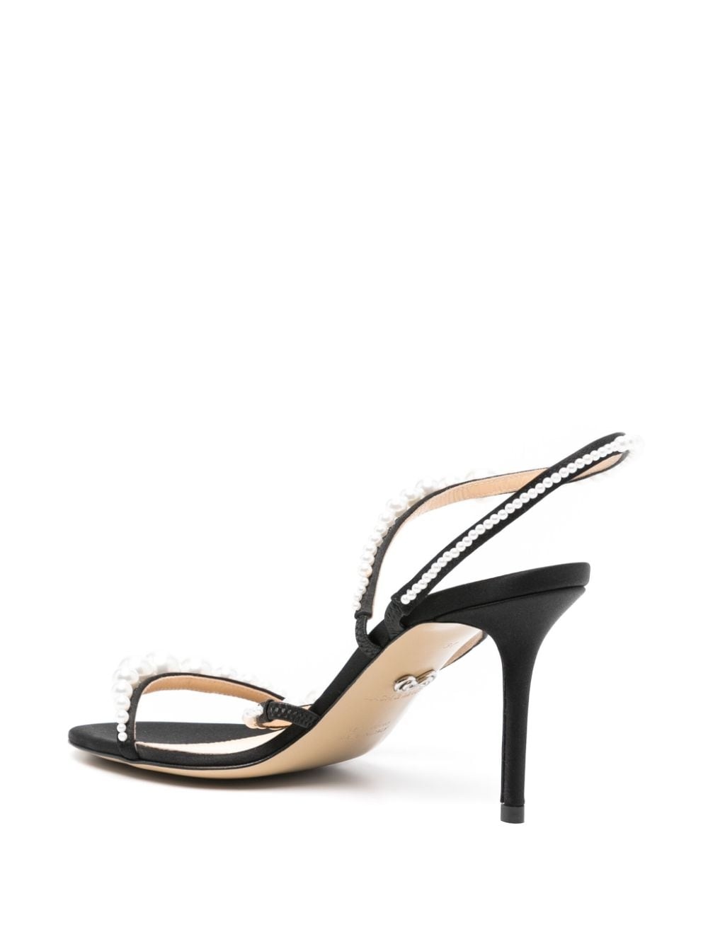 80mm faux-pearl sandals - 3