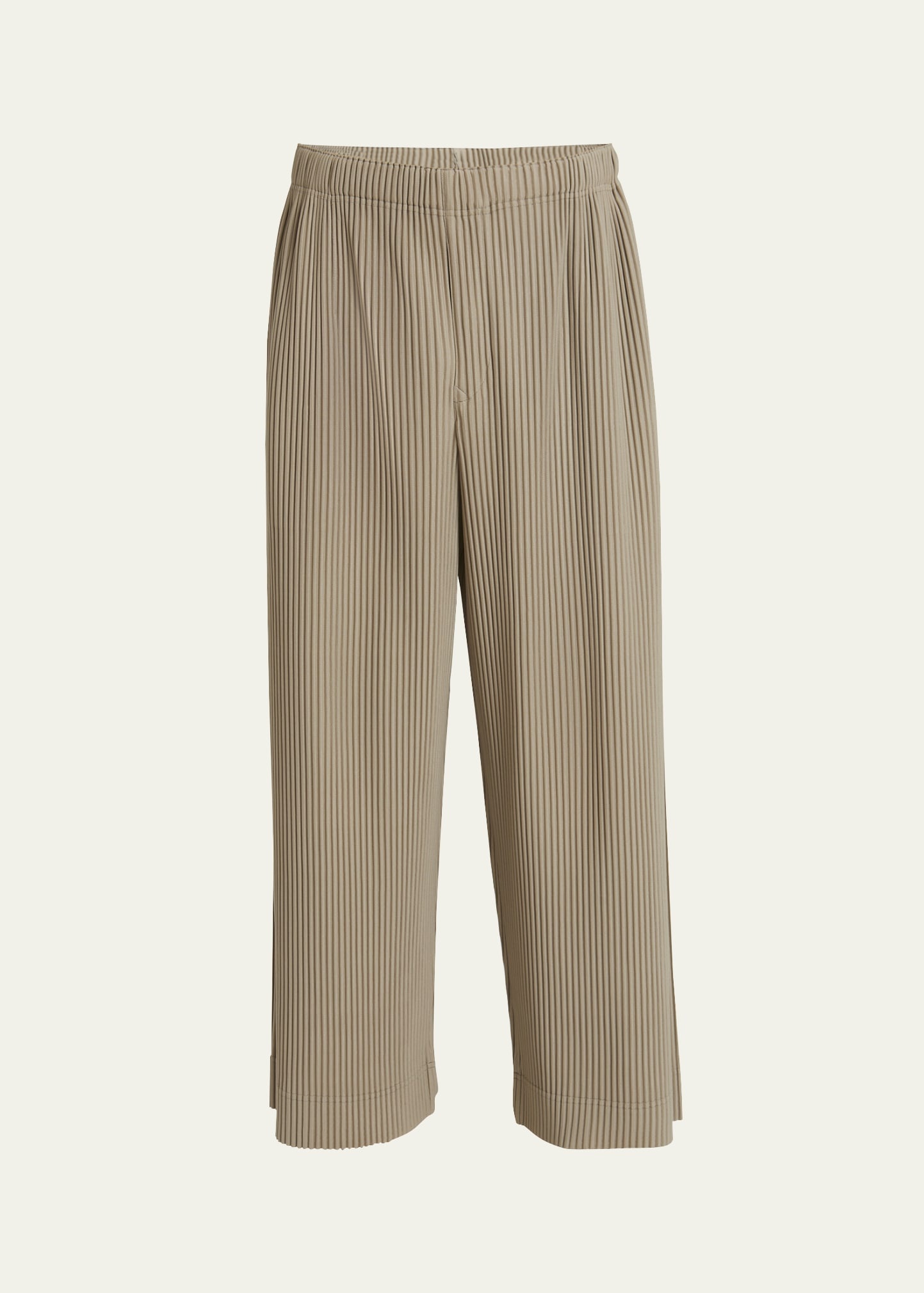 Men's Pleated Wide-Leg Pants - 1