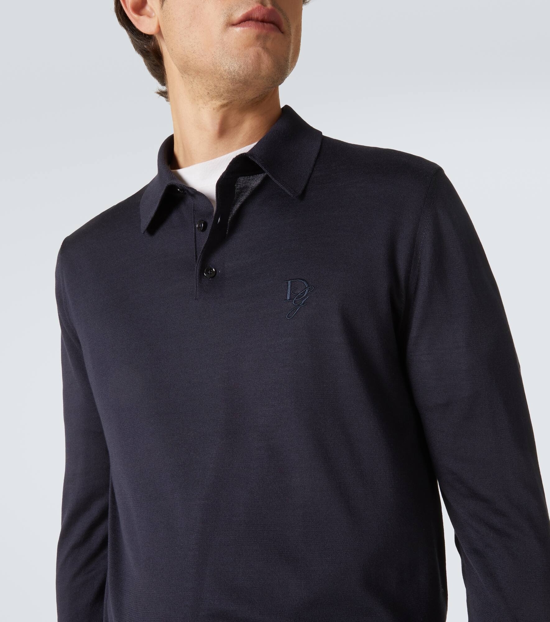 Silk polo shirt - 5