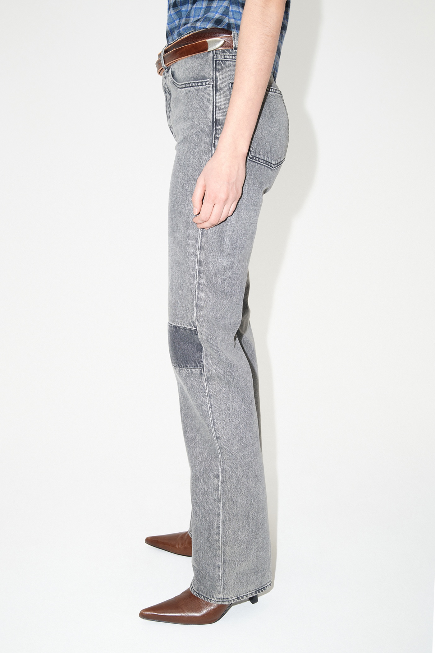 Extended Linear Cut Black and Grey - 5