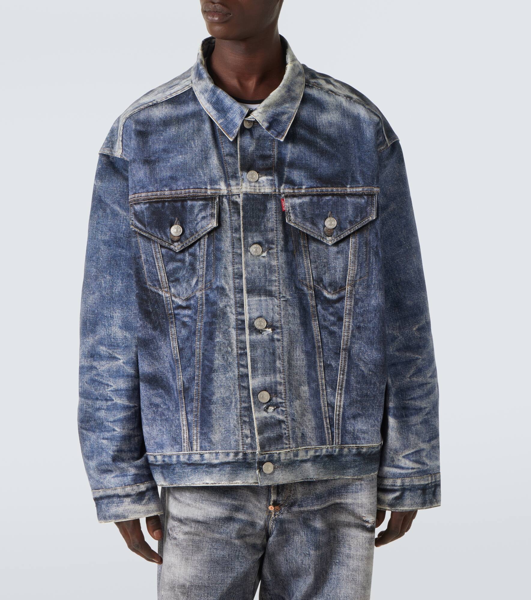 x Levi's® printed denim jacket - 3
