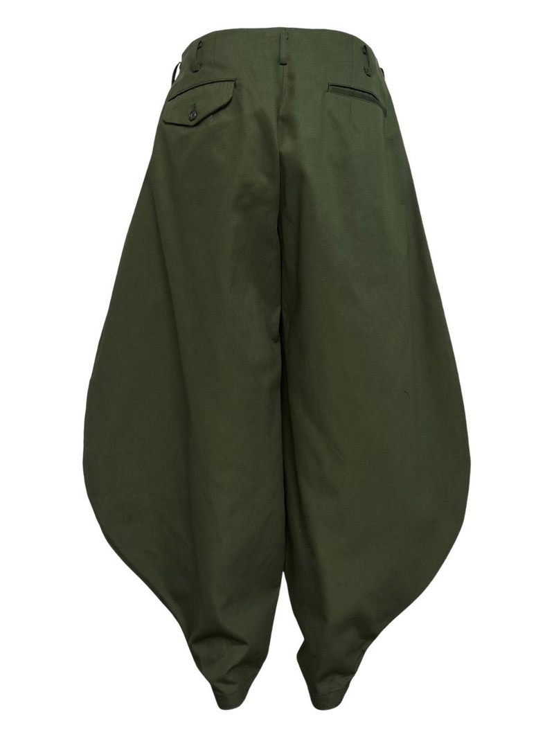 Comme des Garçons Homme Plus drop-crotch puffball trousers outlook