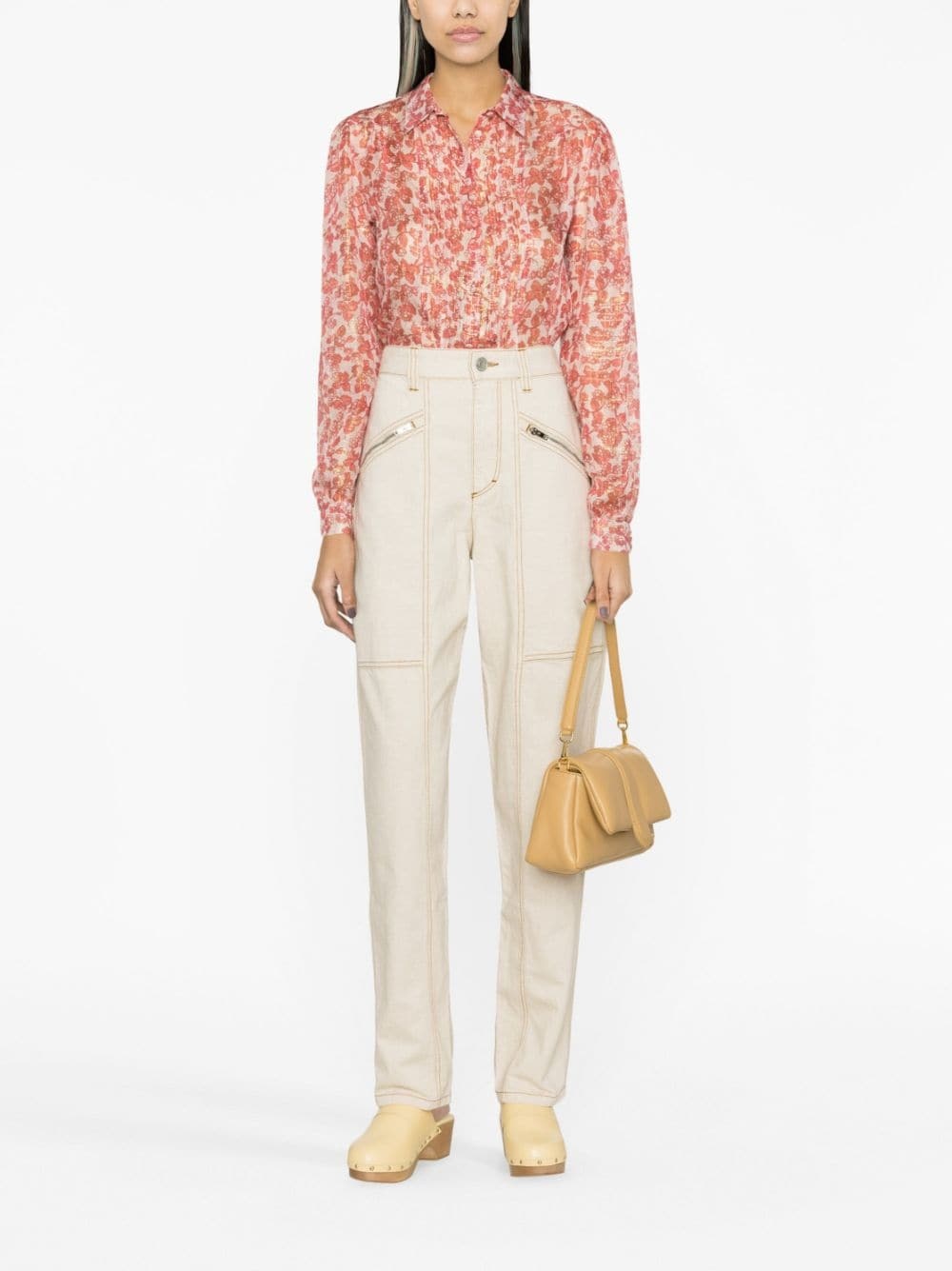 Fanny straight-leg cargo trousers - 2