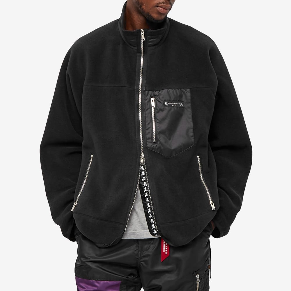 MASTERMIND JAPAN Fleece Jacket - 3