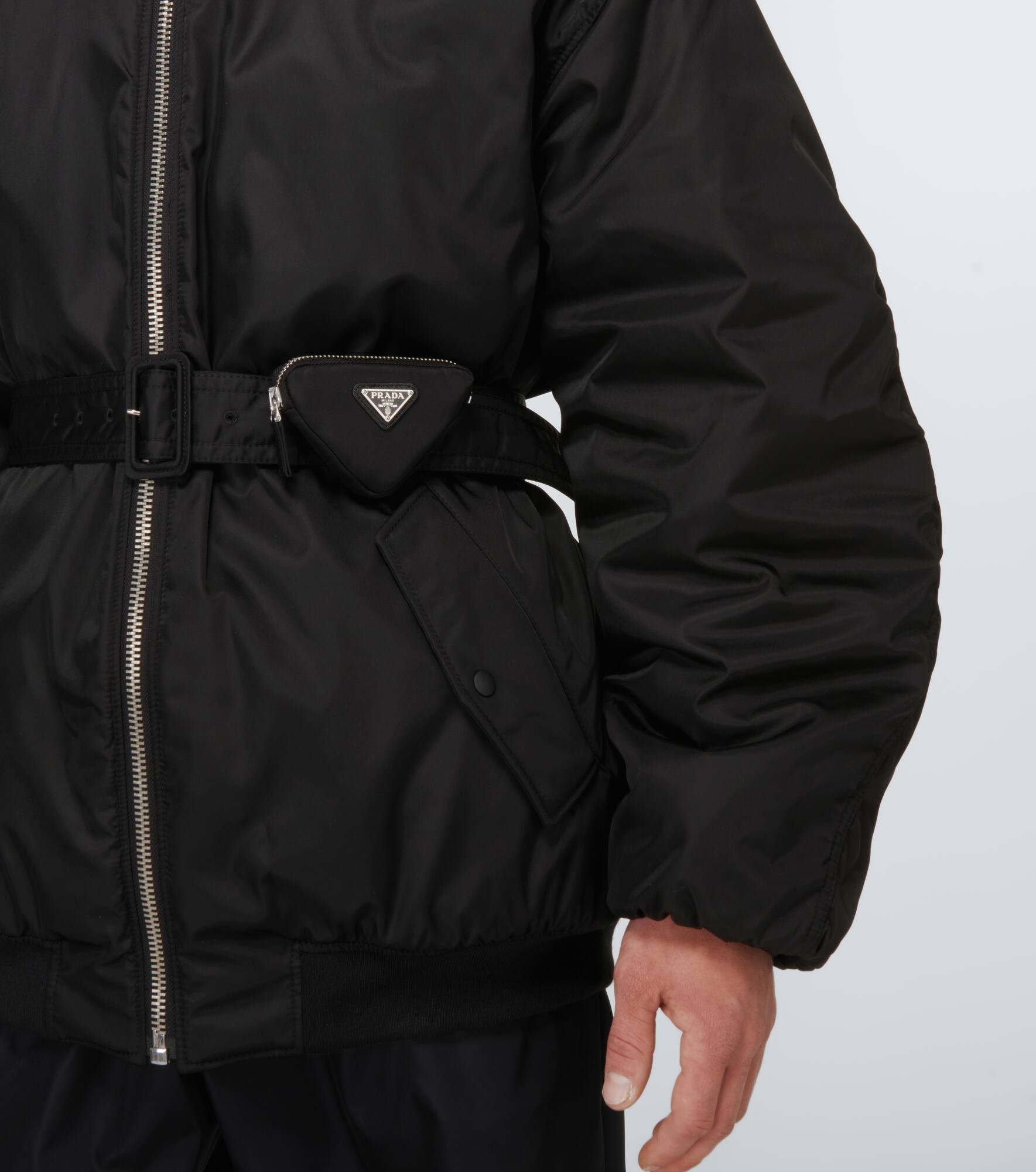 Re-Nylon bomber jacket - 5
