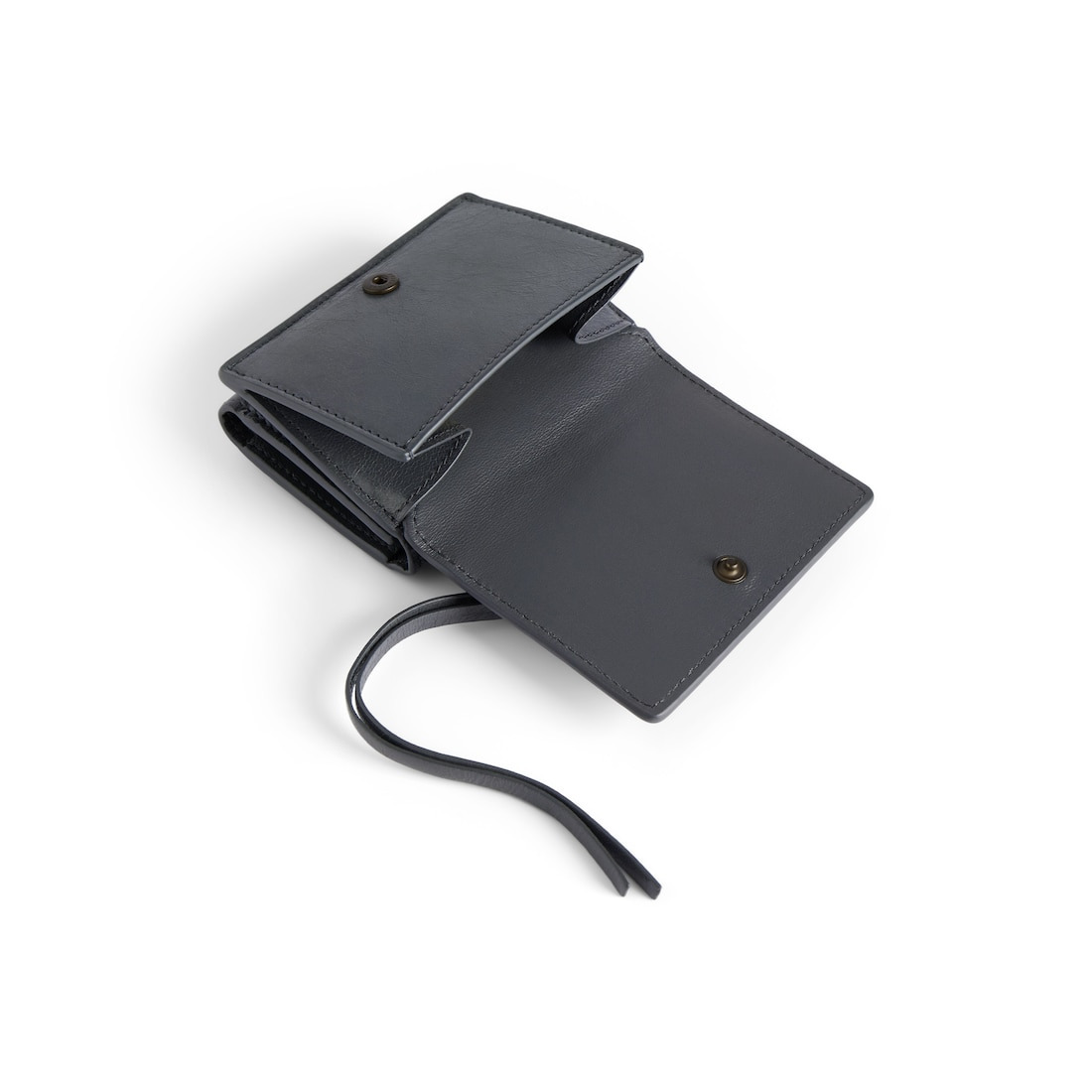 Women's Le City Mini Wallet in Volcanic Rock - 4